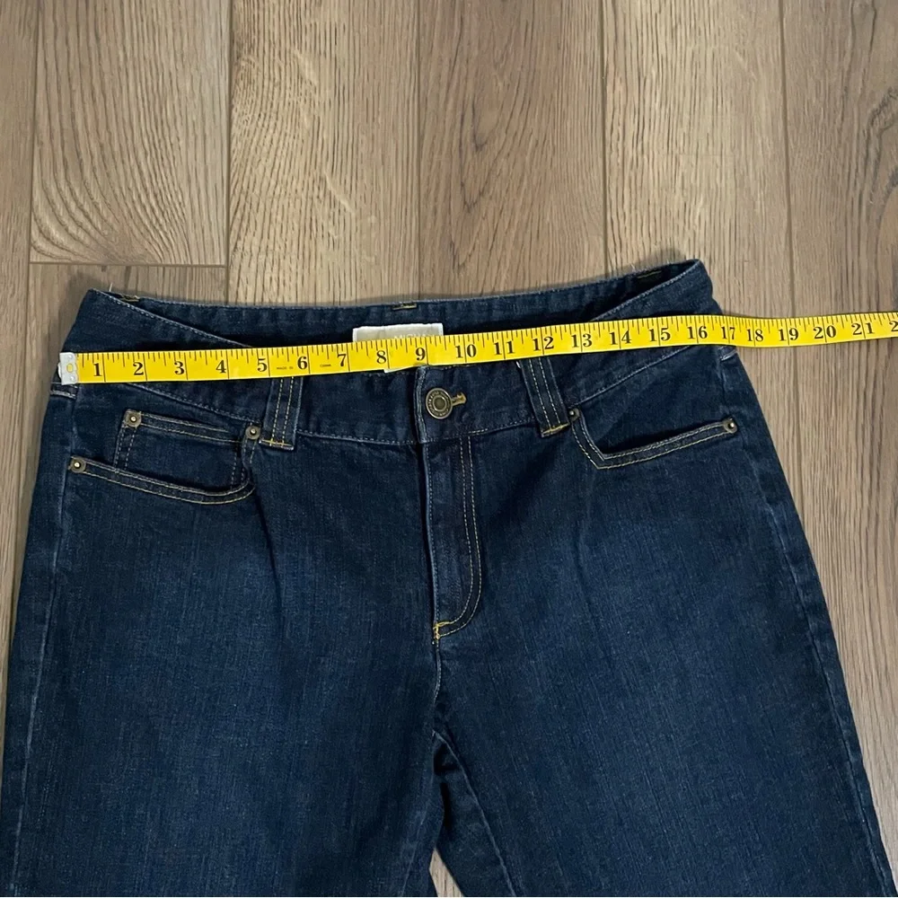 Michael Kors Low Rise Dark Denim Flare Jeans‎
